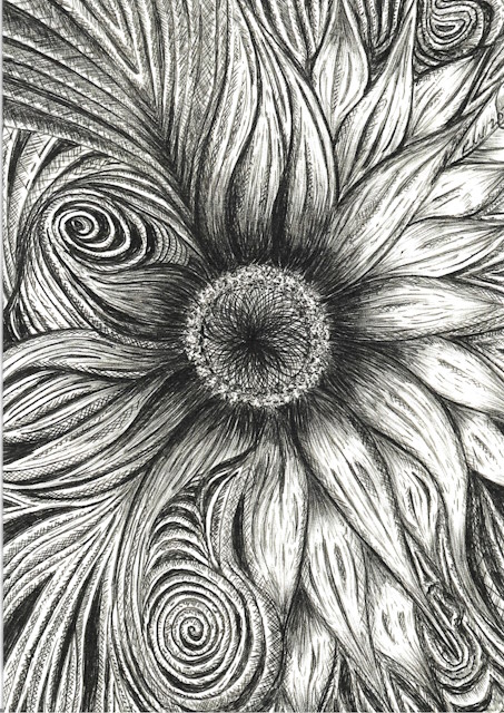 Sunflower of Hope -A3 Print